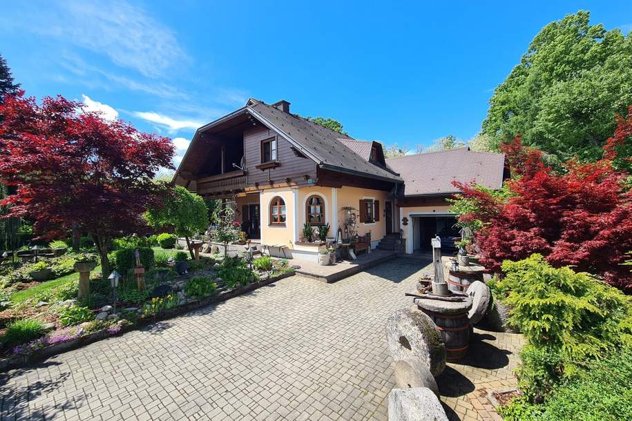 Prächtiges Landhaus samt gigantischer Gartenanlage - Pool und Garage - aber mit eingeräumten, persönlichem Wohnrecht, Haus-kauf, 330.000,€, 8434 Leibnitz