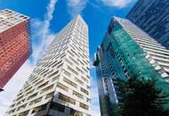 Traumhafte Wienerbergcity-Wohnung über den Dächern Wiens mit Skypool