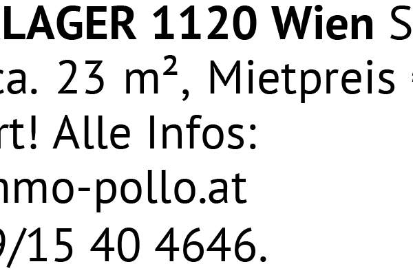 KELLERLAGER 1120 Wien Schallergasse:, Gewerbeobjekt-miete, 1120 Wien 12., Meidling