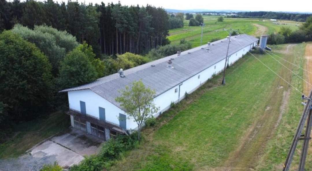 Teilbarer Gewerbehof mit Erweiterungspotenzial auf großem Baulandgrundstück (Provisionsfrei)