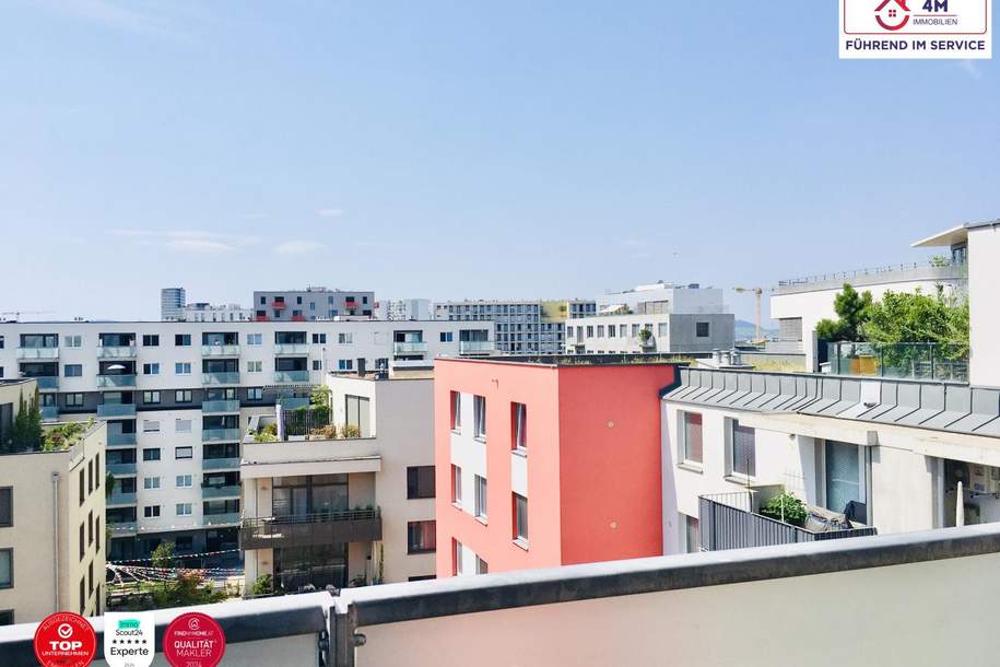 Moderne und komplett barrierefreie 2-Zimmer-Neubau-Terrassenwohnung mit Fernwärme und perfekter Infrastruktur, Wohnung-kauf, 499.999,€, 1100 Wien 10., Favoriten
