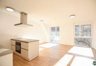 Erstbezug mit Blick über Wien: Traumhafte 3-Zimmer-Wohnung mit Terrasse und Garten