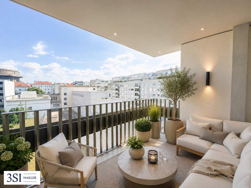 Effiziente Raumlösung auf Premium-Niveau – 2 Zimmer in urbaner Toplage an der Donau