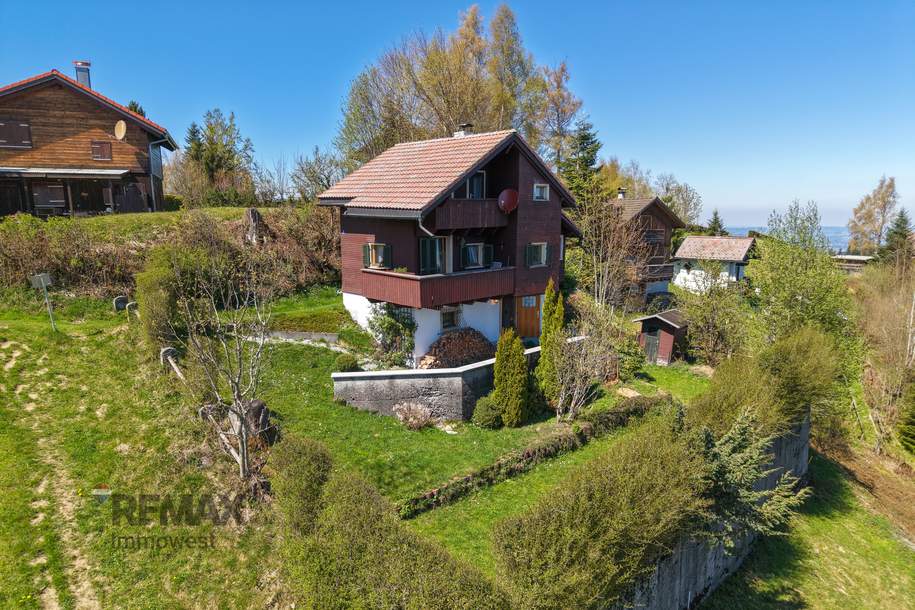 Ferienhaus am Pfänder – Rückzugsort mit Panorama, Ferienwidmung und Vermietungspotenzial, Haus-kauf, 6911 Bregenz