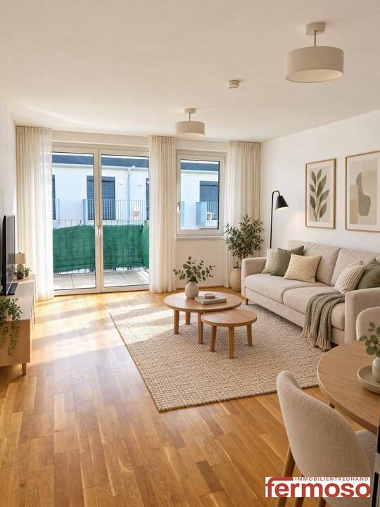 Moderne 2-Zimmer-Wohnung mit Balkon im 10. Bezirk