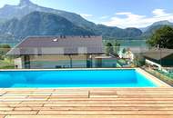 Luxuriöses 5-Zimmer-Einfamilienhaus mit Pool am Mondsee - Einzigartiger Seeblick und privater Badeplatz! PROVISIONSFREI