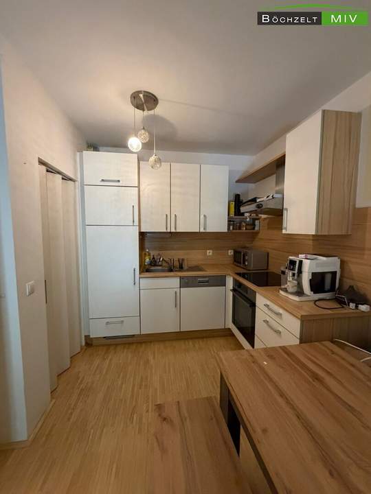 ca. 51,46 m² große Mietwohnung mit einem Schlafzimmer und Eigengarten ++ ZELTWEG ++