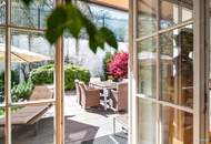 RARITÄT: Exklusives Wohnjuwel in 1090 Wien – Architektur trifft Gartenidylle im Liftstock