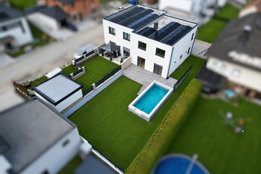 "Ihr neues Zuhause in Reichersdorf – Doppelhaushälfte mit Pool & Traumgarten", Haus-kauf, 475.000,€, 3134 Sankt Pölten(Land)