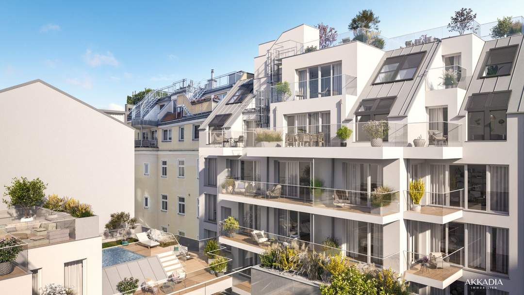 Herrliche Terrassenwohnung im Neubauprojekt I Botschaftsviertel