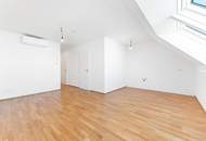 Exklusiver Dachgeschoss-Neubau – Lichtdurchflutete 2-Zimmer-Wohnung mit Klimaanlage