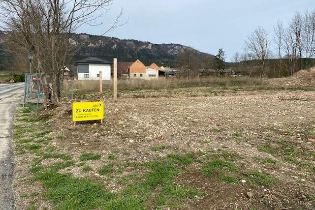 Leben mit dem Bergpanorama der Hohen Wand! Doppelhaus möglich!, Grund und Boden-kauf, 114.570,€, 2724 Wiener Neustadt(Land)