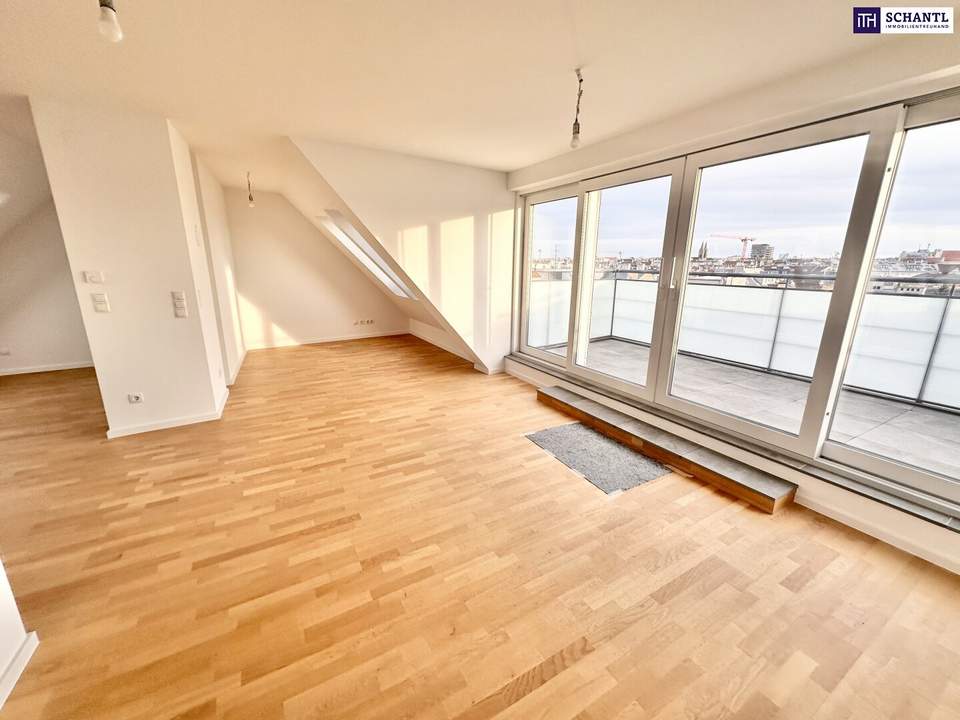 ERSTBEZUG! Dachgeschosswohnung in Top Lage ++ Maisonette ++ 2 Südterrassen ++ Spektakuläre Aussicht ++ Klimaanlage ++ Fußbodenheizung