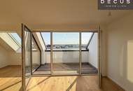 Elegante 2-Zimmer-Wohnung im Dachgeschoss mit Terrasse