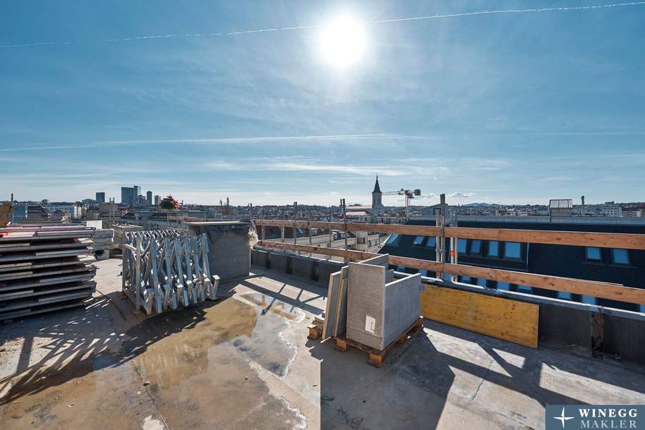 DAS PENTHOUSE | Modernes Wohnen in Meidling mit unvergleichlichem Panoramablick!, Wohnung-kauf, 1.273.300,€, 1120 Wien 12., Meidling