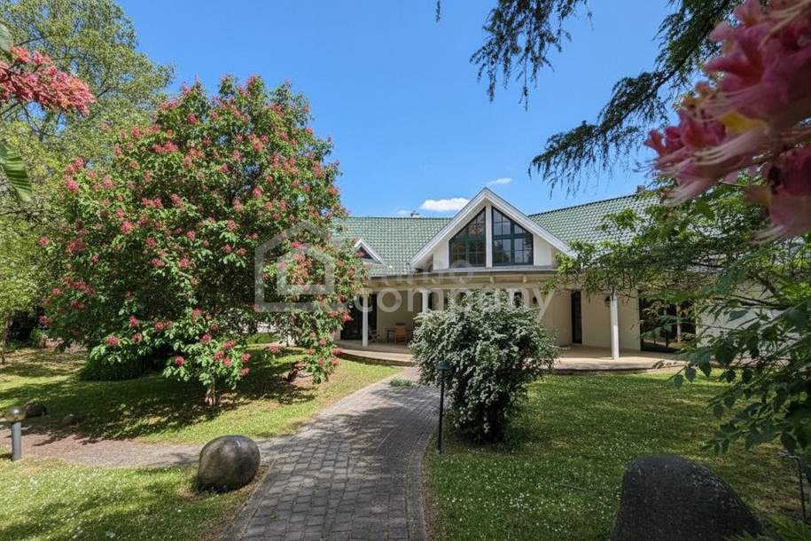 Repräsentatives Zuhause mit eigenem Naturteich, Pool, vieeeel Platz für Ihre PKW und so einiges mehr..., Haus-kauf, 1.570.000,€, 7000 Eisenstadt(Stadt)