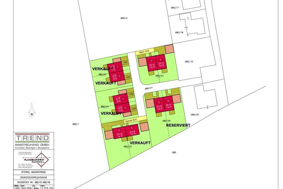BAUSTART FIXIERT - NUR NOCH 6 EINHEITEN FREI - 2025 noch unterzeichnen und FESTPREIS sichern - großzügige Gartenflächen ab 342 m² - 10 Einheiten verfügbar - (Förderung möglich) - MUSTERHAUS VORHANDEN, Haus-kauf, 419.479,€, 4064 Linz-Land