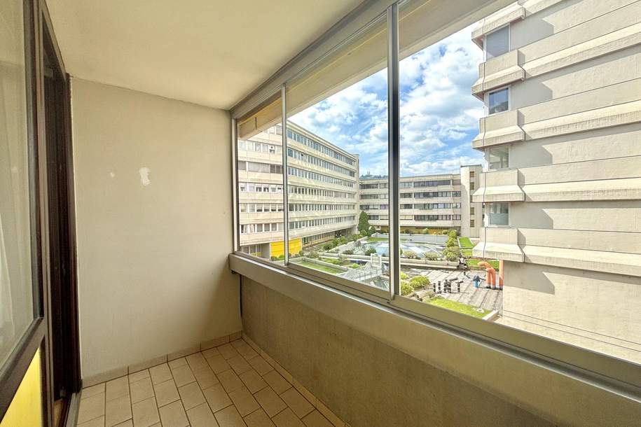 Schicke 2-Raum-Garconniere mit Parkplatz im Lentia, Wohnung-kauf, 110.000,€, 4020 Linz(Stadt)