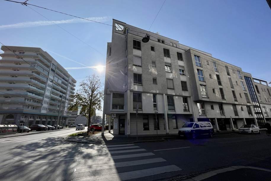 Vermietete 2-Zimmer-Wohnung mit Tiefgaragen-Stellplatz und Balkon in zentraler Lage in Jakomini!, Wohnung-kauf, 198.000,€, 8010 Graz(Stadt)