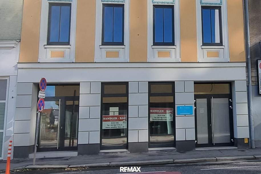 Geschäftslokal barrierefrei, vielseitig nutzbar in zentraler Lage, Gewerbeobjekt-miete, 589,68,€, 3100 Sankt Pölten(Stadt)