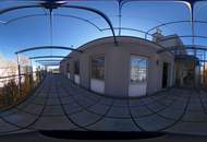 DG-Wohnung mit 2 Terrassen auf Wohnebene und phänomenalem Fernblick über Wien