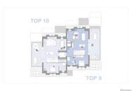 MYRIA | Exklusive 4-Zimmer-Penthouse-Maisonette in Ruhelage | 135 m² Wohnfläche | 32 m² Dachterrasse | Direkter Liftzugang | Hadersdorf (Top 9)