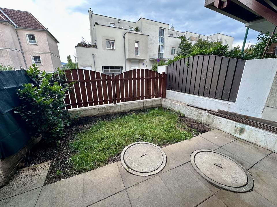 1-Zimmer-Gartenwohnung im Zentrum mit Tiefgaragenstellplatz!