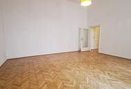 MÖLLWALDPLATZ, gepflegte 59 m2 Altbau, Wohnküche, 1 Zimmer, Duschbad, Parketten, Flügeltüren, U1-Nähe