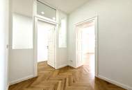 SANIERTE ALTBAUPERLE MIT BALKON I Belvedere &amp; Schweizergarten Nähe I Barrierefreier Zugang mit Lift I Fischgrätparkett &amp; Fußbodenheizung I perfekte öffentliche Anbindung