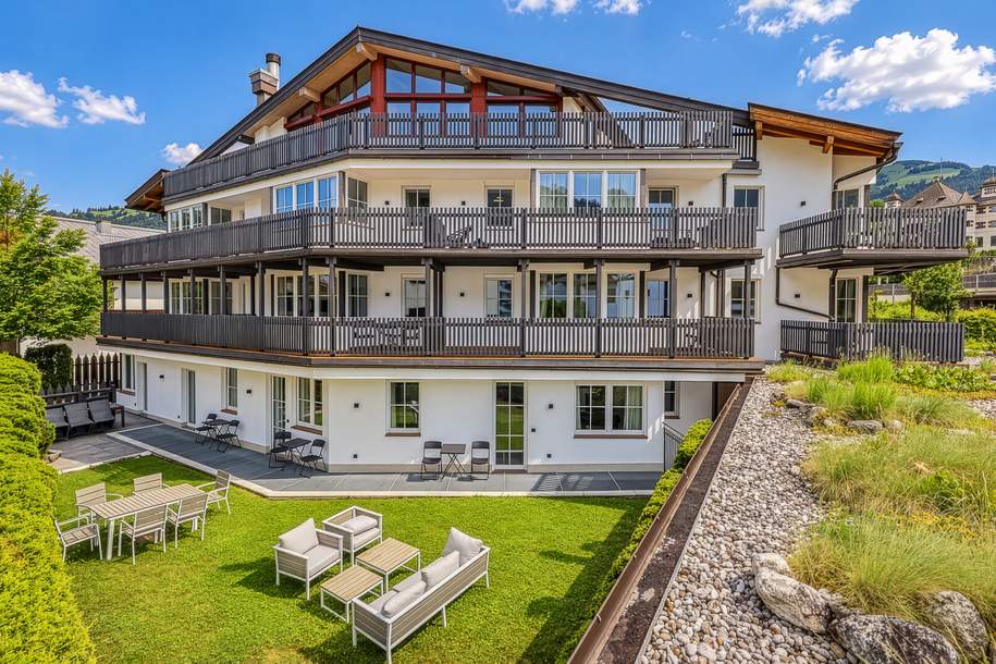 Garten-Apartment mit touristischer Nutzung, Wohnung-kauf, 615.000,€, 6370 Kitzbühel
