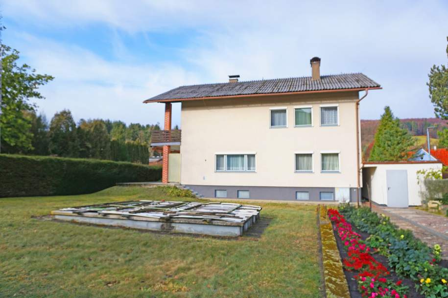 Familienparadies! Großzügiges Wohnhaus mit ebenem Garten in herrlicher Grünlage, Haus-kauf, 390.000,€, 3053 Sankt Pölten(Land)