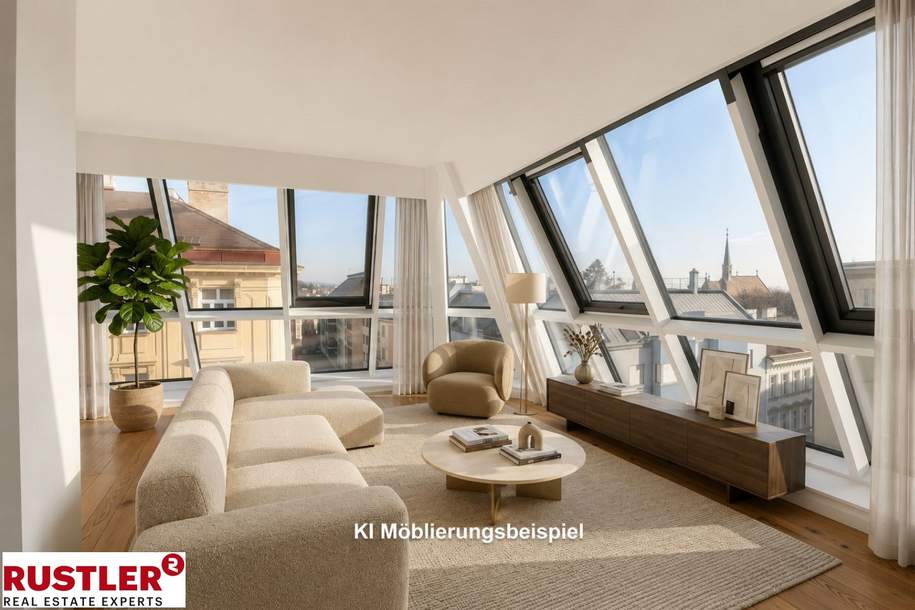 Ersbezug! 3 Zimmer Wohnung mit Terrasse - Nähe Kutschkermarkt, Wohnung-kauf, 468.000,€, 1180 Wien 18., Währing