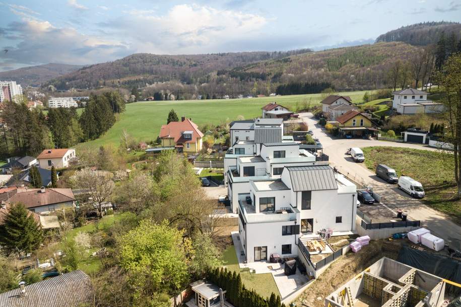 Modernes Einfamilienhaus mit ca. 257m² Außenfläche | Photovoltaikanlage | Dachterrasse mit Blick über Wiental | Vollwertiger Wohnkeller, Haus-kauf, 690.000,€, 3021 Sankt Pölten(Land)