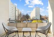 "3-Zimmer-Wohnung mit Loggia & Garagenplatz in Top-Lage – Kagraner Platz"
