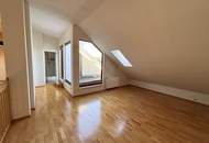 1170! Helle 3-Zimmer-DG-Maisonette mit Galerie und Terrasse Nähe Elterleinplatz!