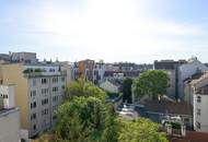 DG Wohnung gleich beim Reumannplatz – 2-Zimmerwohnung mit großer Küche mit Essplatz und ruhiger Hofterrasse!