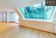 | MODERNE FAMILIENWOHNUNG IM DACHGESCHOSS | EXKLUSIVE ZENTRUMSLAGE | STADTPARK | RUHIGE HOFSEITIGE 12 m2 TERRASSE |