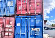 Große Lagercontainer 6 m und 12 m – für Material, Werkzeug, Maschinen oder Hausrat, 24/7 zugänglich
