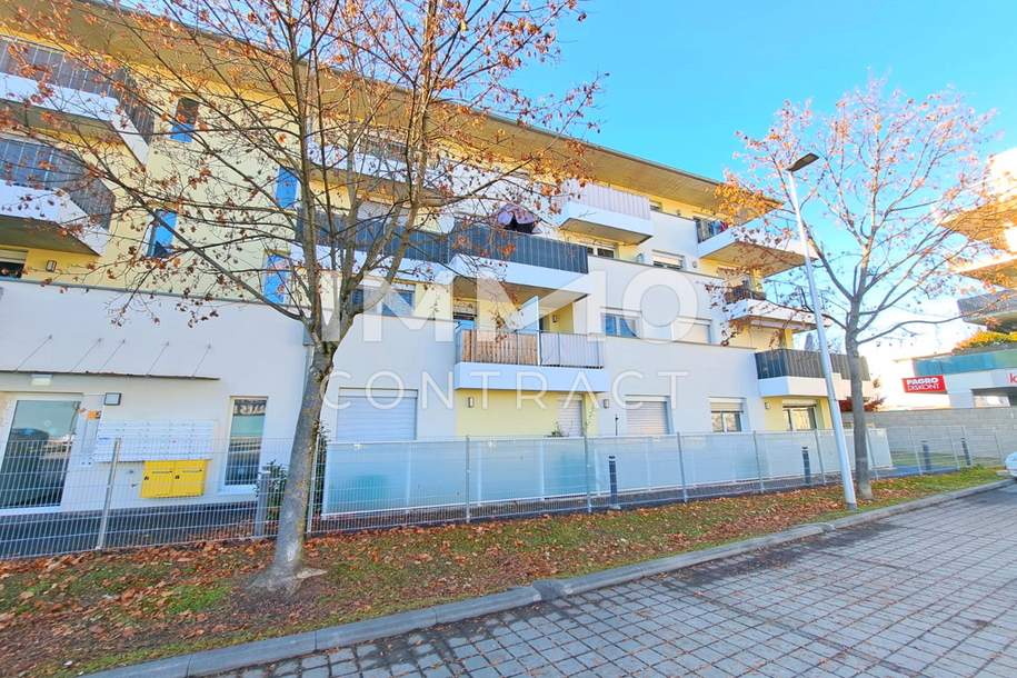 Geförderte 2 Zimmer Wohnung mit Terrasse - Eggenberg / nahe der FH / Eckertstraße 56a - Top 08a, Wohnung-miete, 707,01,€, 8020 Graz(Stadt)