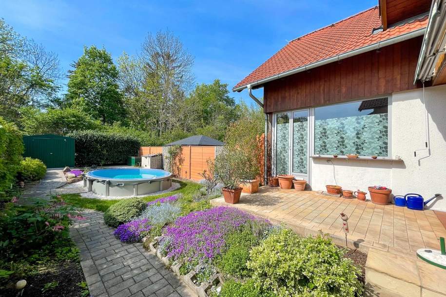 Bezaubernde Doppelhaushälfte mit Garten und Pool in Blumau-Neurißhof, Haus-kauf, 349.000,€, 2500 Baden