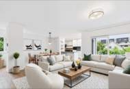 Exklusive Wohnung mit Garten und privatem Pool