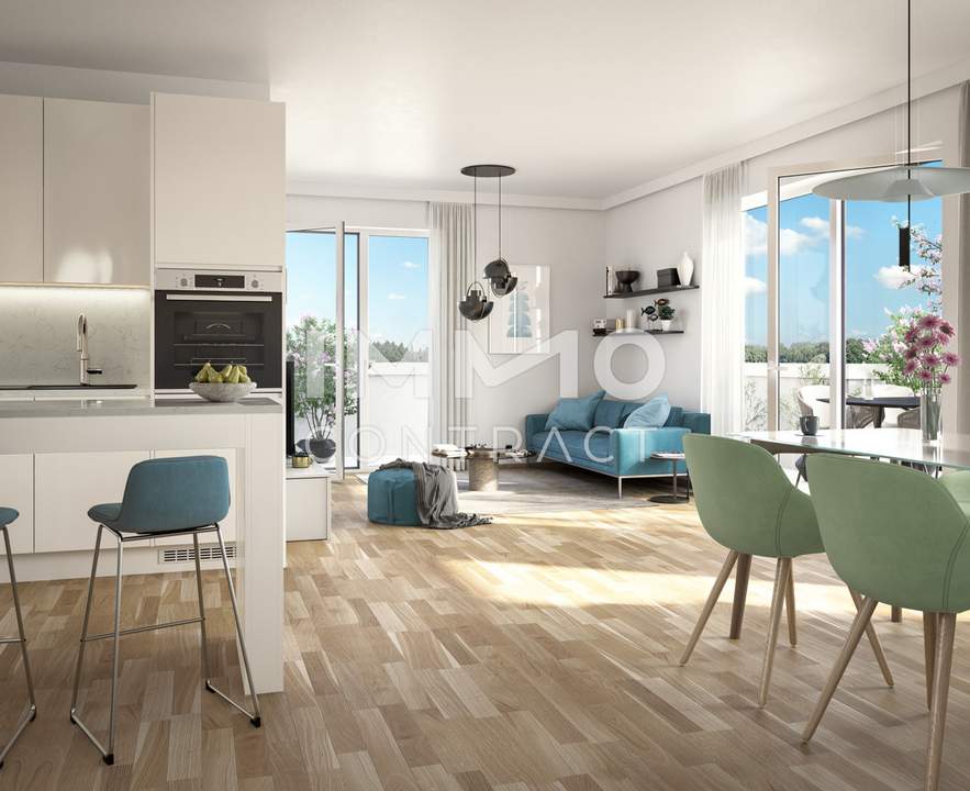 51,70qm 2Zi S+N-Terrassenwohnung Erstbezug, Ökologische Bauweise