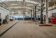 Autohaus mit Werkstatt und befestigten Ausstellungsflächen in Langenwang
