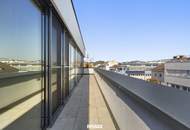 Ein Penthouse der Extraklasse – urbaner Luxus, voll klimatisiert, private Dachterrasse und ein unvergleichlicher Blick über Klagenfurt