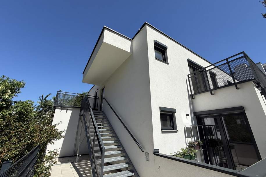 Neuwertige 1-Zi-Wohnung mit Terrasse in 1210 Wien zur Miete! Anmietung MÖBLIERT oder UNMÖBLIERT möglich!, Wohnung-miete, 750,00,€, 1210 Wien 22., Donaustadt