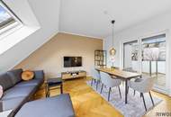Stylische DG-WOHNUNG mit über 50m² TERRASSENFLÄCHE | RUHELAGE | Ca. 2 Min. zur U4 SCHÖNBRUNN | Ca. 15 Min. in den 1. Bezirk
