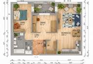 --- COMING SOON --- Beinahe Erstbezug: Hervorragend angebundene Drei Zimmer Neubauwohnung