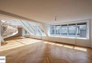 Traumhafte Wohnung am Parkring in 1010 Wien mit 200m² und Terrasse (DG-Maisonette)