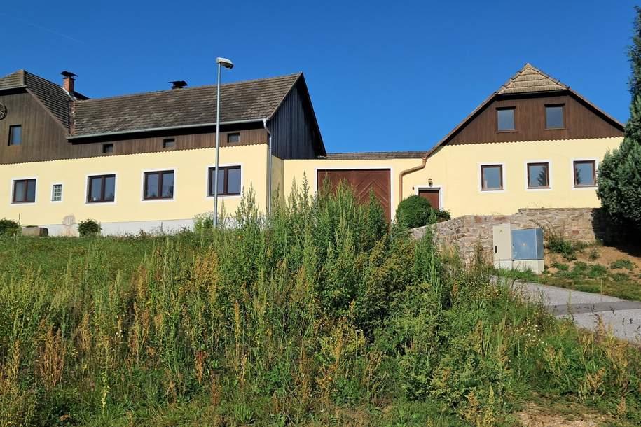 Charmantes Bauernhaus in Merzenstein/Rappottenstein – uneinsehbarer Vierkanthof bietet zahlreiche Möglichkeiten!, Haus-kauf, 279.900,€, 3910 Zwettl