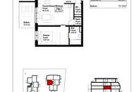 Helle 2 Zimmer Wohnung in ruhiger Lage